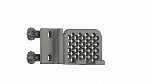 Side-Mount Laptop Phone Holder